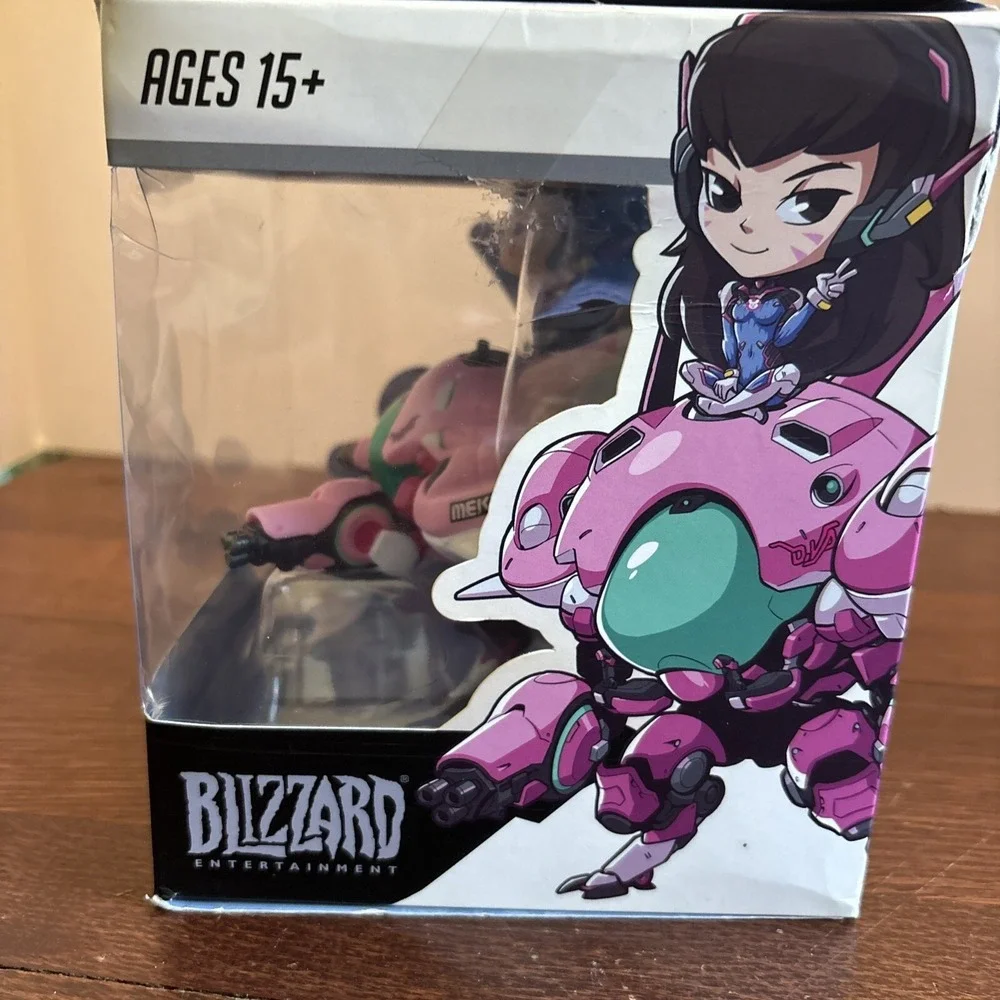 Blizzard Cute But Deadly D.Va With‎ Meka Overwatch Figure - Removable DVA NOB